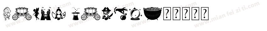 fairy tales字体转换